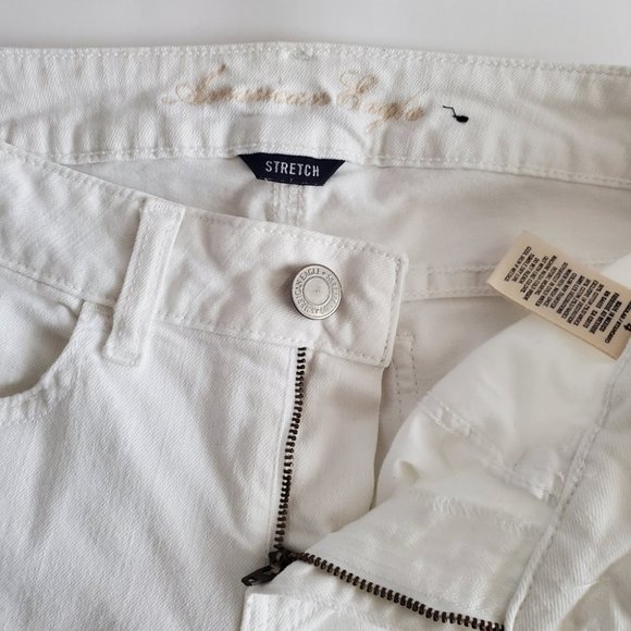 American Eagle Stretch Skinny Jegging, White, 4 - Picture 5 of 9